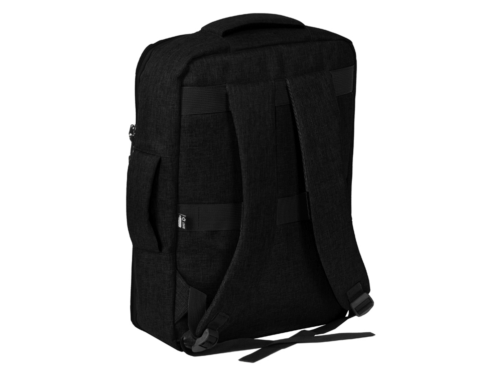 Рюкзак-трансформер Turnover, черный — изображение 7