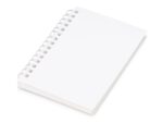 Блокнот на мягкой спирали А6 Sahara, 60 листов 70 гр/м2, белый