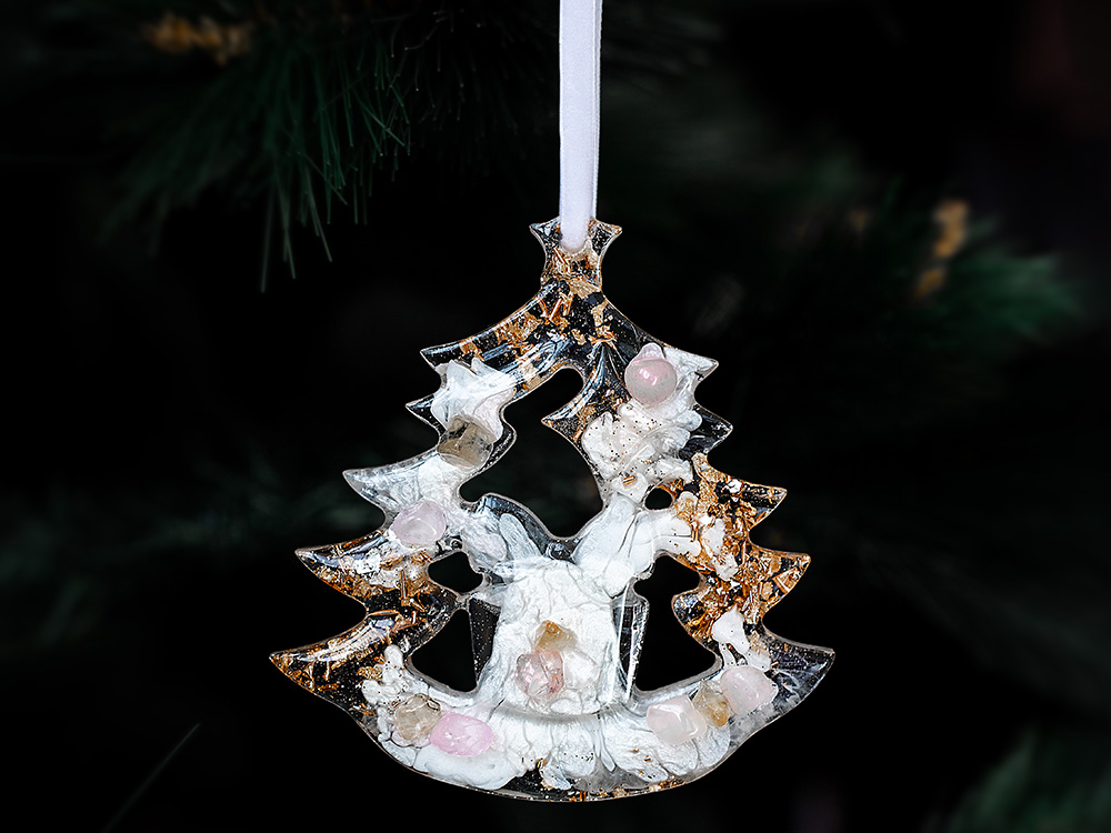 Елочные игрушки (Ель) Розовый кварц — изображение 5