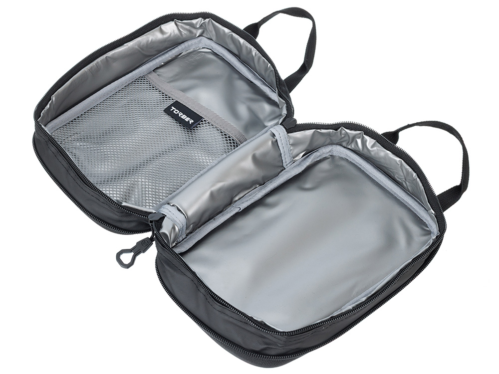 Термосумка для ланча TORBER, чёрный, полиэстер, 23 х 4 х 15 см — изображение 7