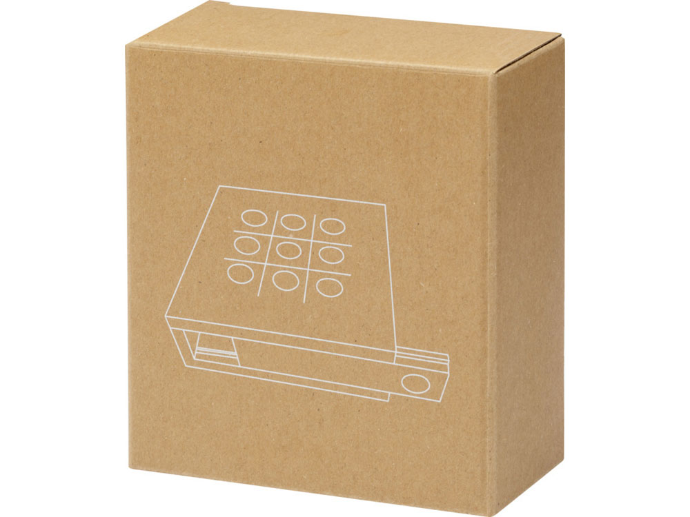 Деревянная игра в крестики-нолики Strobus, натуральный — изображение 6