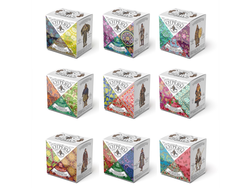 Подарочный набор c чаем Сокровища Севера в деревянной шкатулке — изображение 4