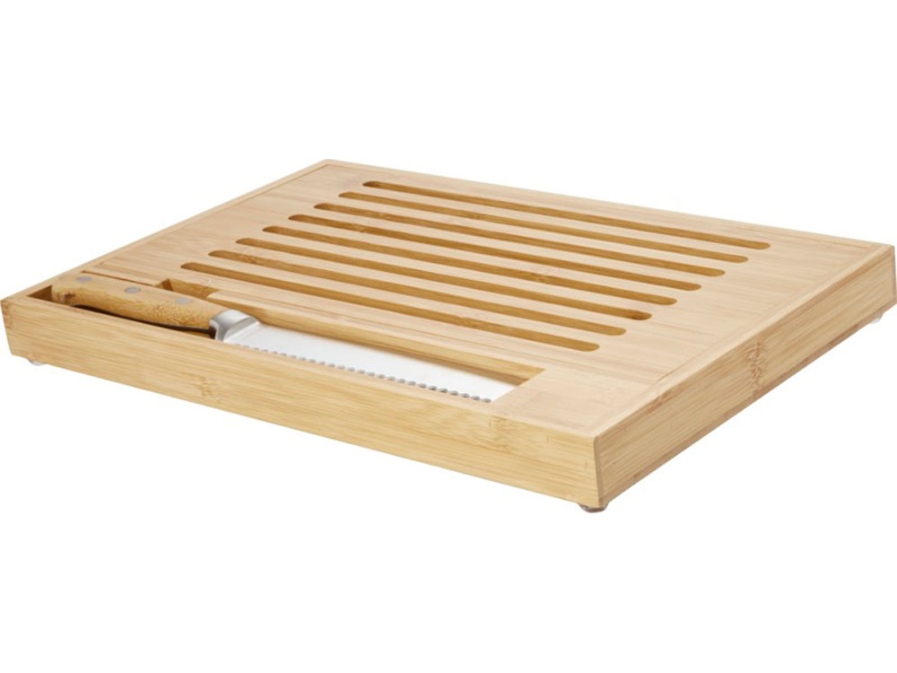 Бамбуковая разделочная доска с ножом Pao — изображение 3