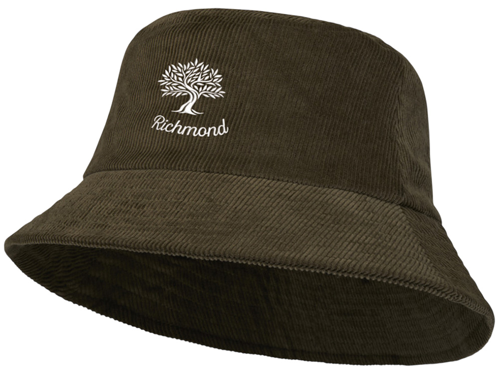 Панама Howson из переработанного вельвета - Зеленый лесной — изображение 4