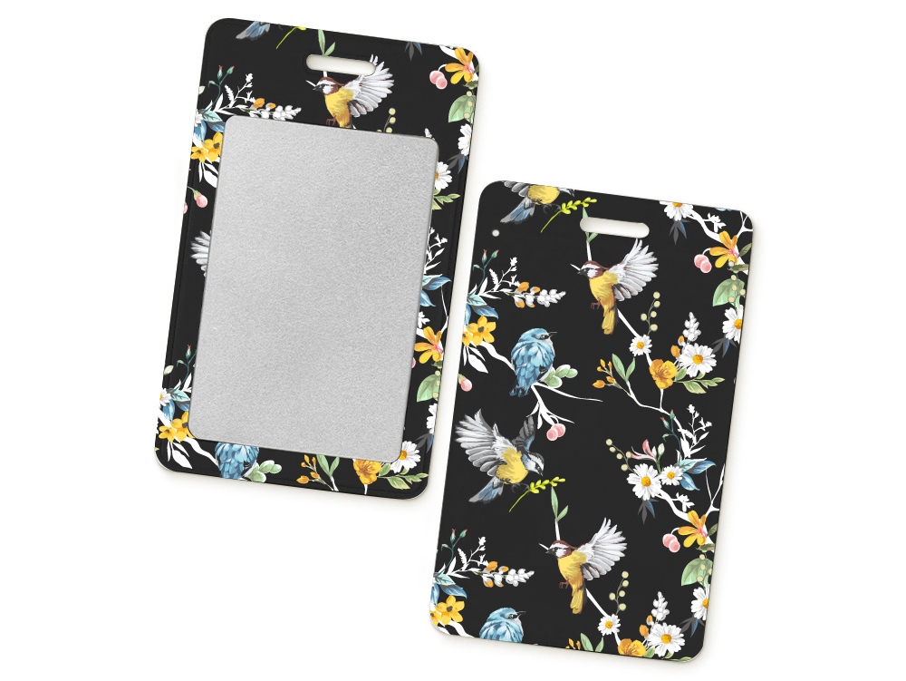 Чехол для пропуска с полноцветной УФ-печатью, софт-тач — изображение 5