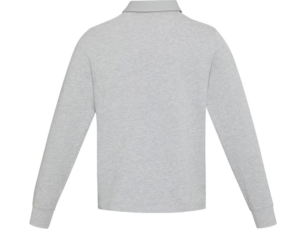 Clyde толстовка-поло унисекс для регби - Серый яркий — изображение 3