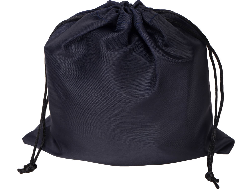 Подушка под шею с помпой Push, синий — изображение 8