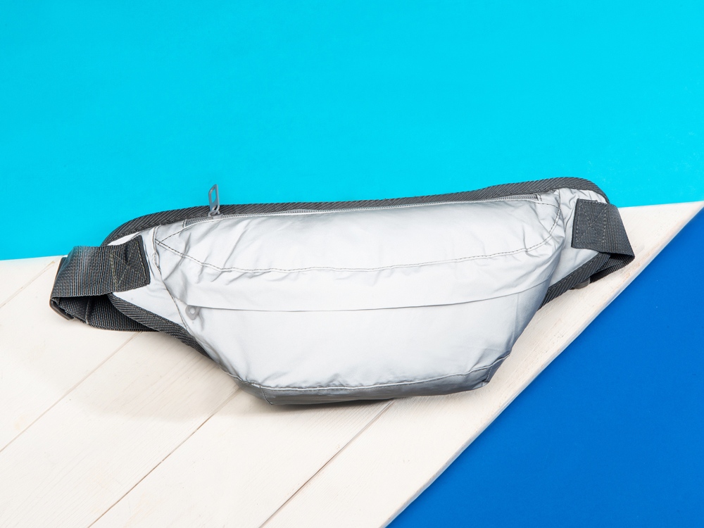 Светоотражающая сумка на пояс Extra Reflect, серый (P) — изображение 9