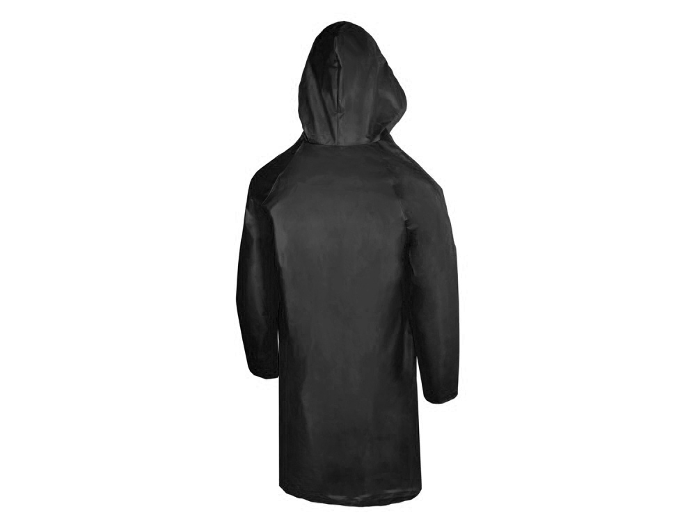 Дождевик Hawaii c чехлом унисекс, черный — изображение 2