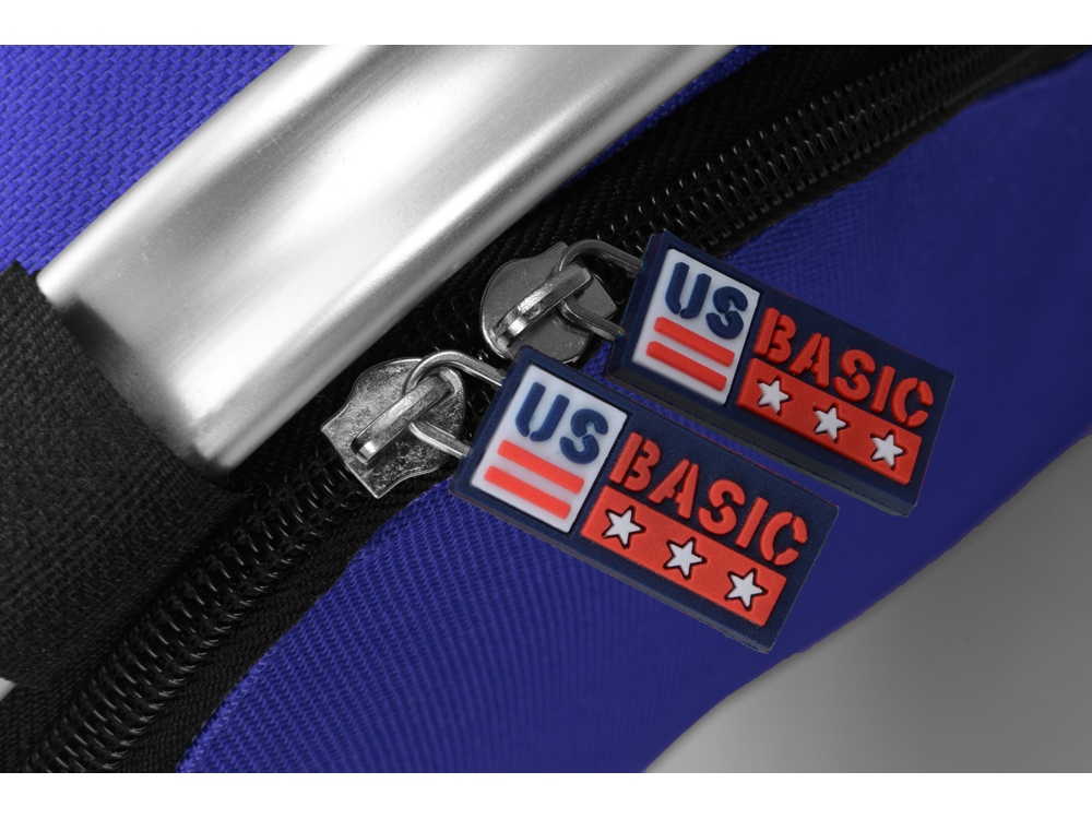 Изотермическая сумка-холодильник FROST складная с алюминиевой рамой, синий — изображение 6