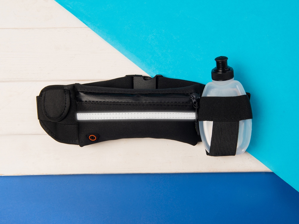 Спортивная сумка для бега с бутылкой 270ml Marathon, черный — изображение 13