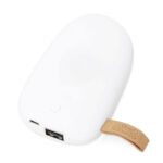 Внешний аккумулятор в форме камня Stone, 5200 mAh, белый