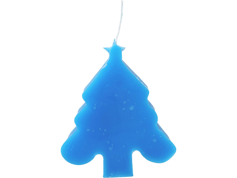 Свеча Елочка, синий — изображение 3