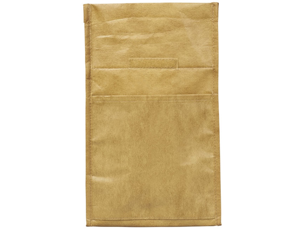 Сумка холодильник в виде бумажной, коричневый — изображение 4