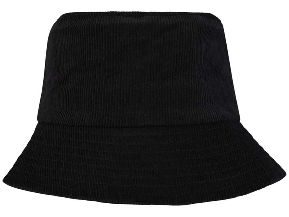 Панама Howson из переработанного вельвета - Сплошной черный — изображение 2
