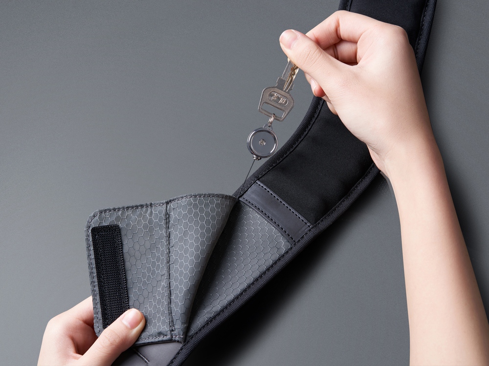 Антикражный рюкзак SnapPack для ноутбука 16, серый — изображение 7