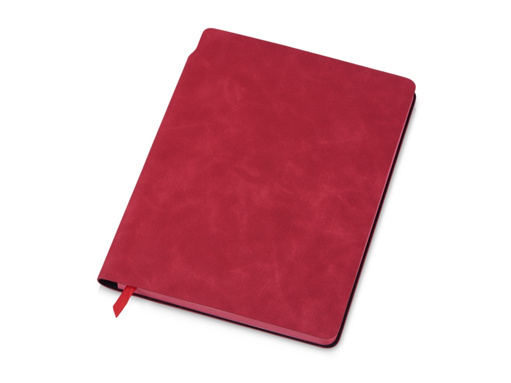 Подарочный набор с термобутылкой, блокнотом, ручкой и чаем, красный — изображение 7