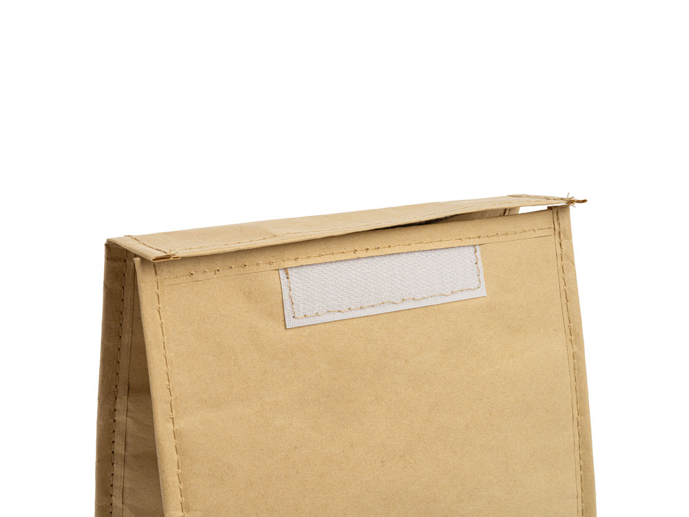 Сумка-холодильник KEMER из ламинированной бумаги, бежевый — изображение 2