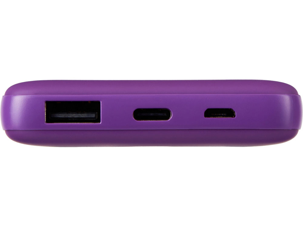 Внешний аккумулятор Powerbank C2, 10000 mAh, фиолетовый — изображение 4
