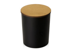 Свеча соевая ароматическая в стекле Niort, черная