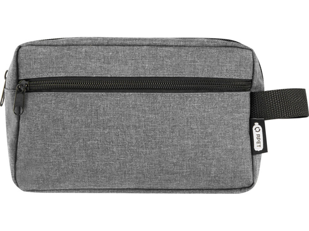 Косметичка Ross объемом 1,5 л из переработанного РЕТ-пластика, серый яркий — изображение 2