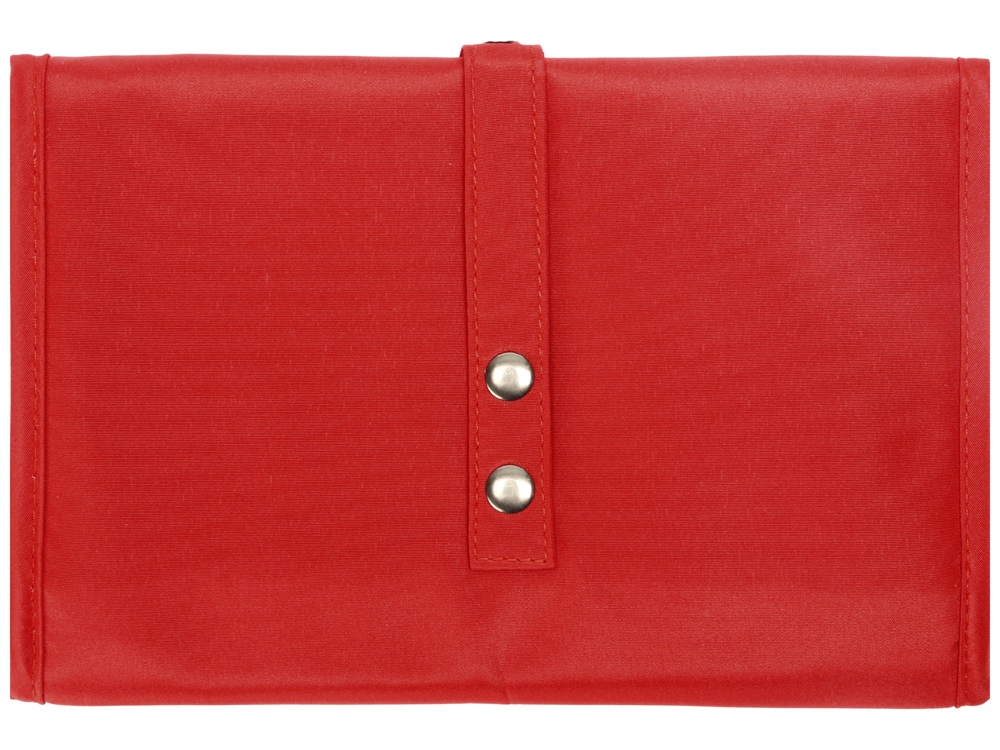 Несессер для путешествий со съемной косметичкой Flat, красный — изображение 5