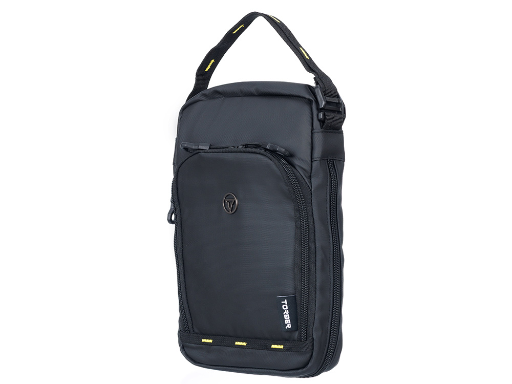 Термосумка для ланча TORBER, чёрный, полиэстер, 20 х 5,5 х 28 см — изображение 3