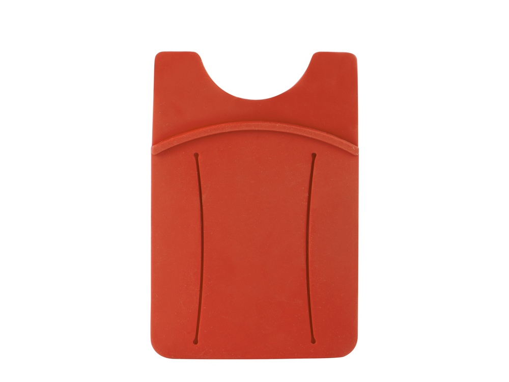 Картхолдер для телефона с держателем Trighold, красный — изображение 3