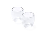 Набор CAPSUL из 2 стаканов с двойными стенками, прозрачный