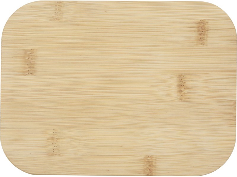 Roby Стеклянный контейнер для завтрака с бамбуковой крышкой - Natural / прозрачный — изображение 2