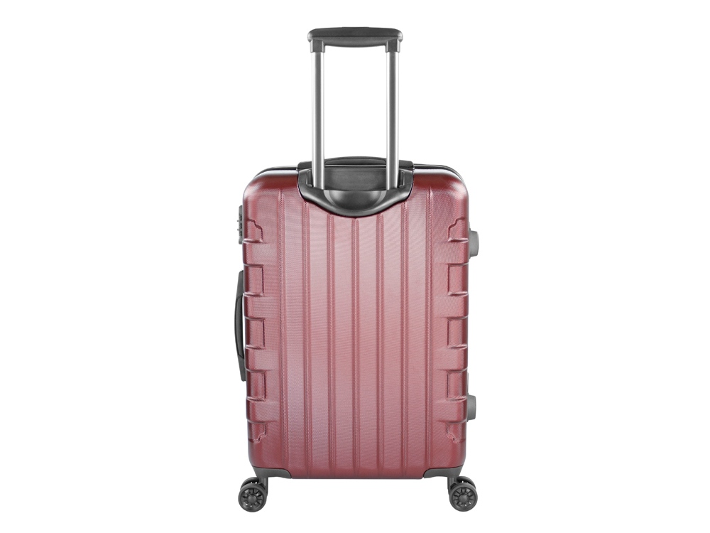 Чемодан BUGATTI Galatea, красный, поликарбонат / АБС-пластик, 46х27,5х67 см, 65 л — изображение 3