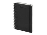 Ежедневник недатированный на гребне А5 Pragmatic, черный