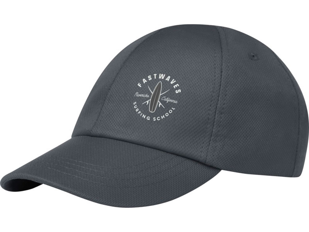 Cerus 6-панельная кепка, storm grey — изображение 4