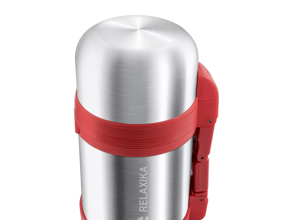 Термос универсальный (для еды и напитков) Relaxika 201, 800 мл, стальной — изображение 5