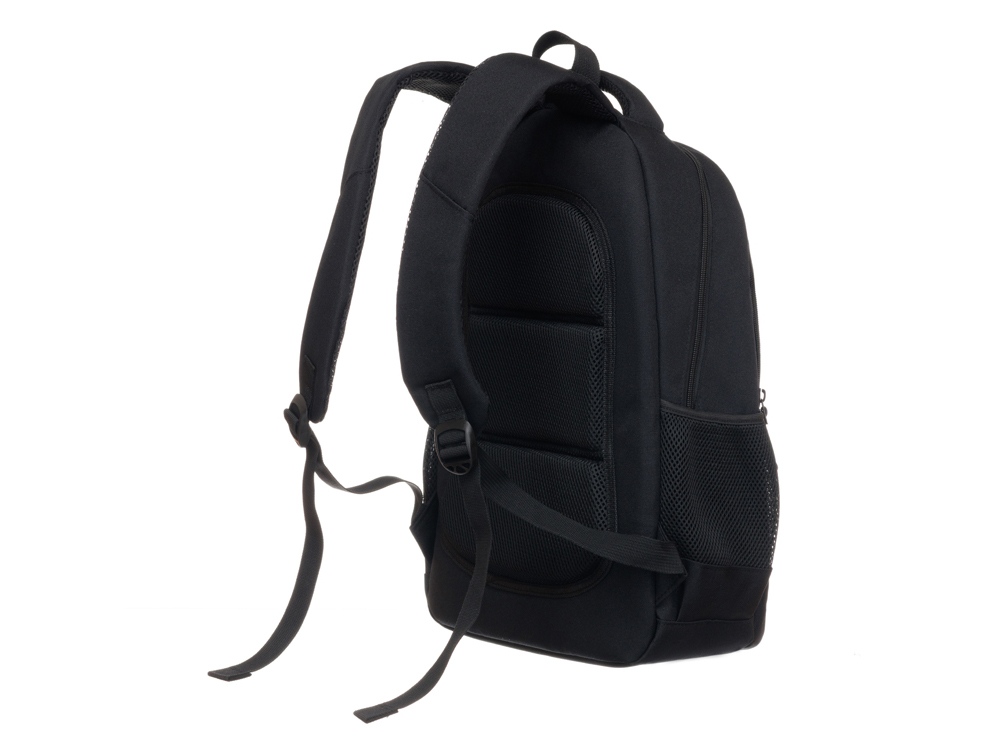 Рюкзак TORBER CLASS X, черный, полиэстер 900D, 45 x 30 x 18 см + Мешок для сменной обуви в подарок! — изображение 5