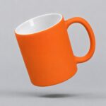 Кружка с покрытием soft-touch Barrel of a Gum, оранжевый (P)