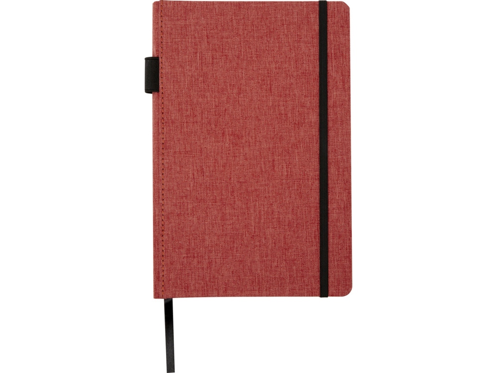 Блокнот Orin, формат А5, из переработанного ПЭТ, красный кирпичный — изображение 2