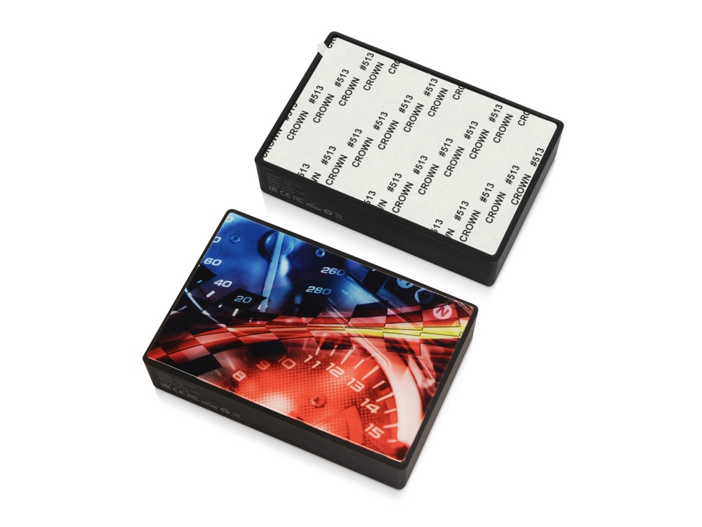 Портативная колонка Concept с полноцетной печатью, черный — изображение 11