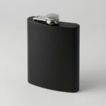 Фляжка 240 мл Remarque soft touch, 304 сталь, черный