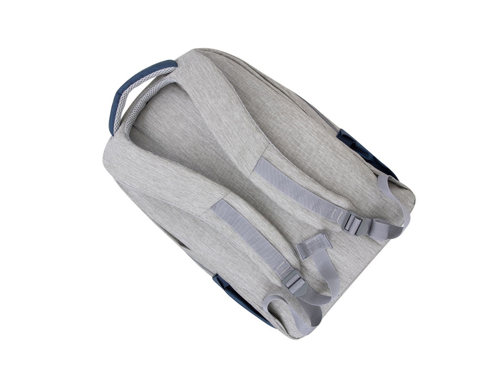RIVACASE 7567 grey/dark blue рюкзак для ноутбука 17.3 / 6 — изображение 24