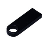 USB 3.0-флешка на 64 Гб с мини чипом и круглым отверстием, черный