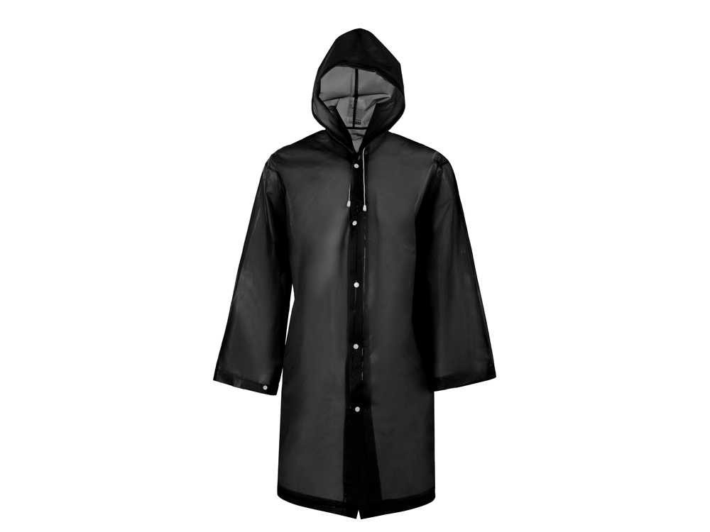 Дождевик Hawaii light c чехлом унисекс, черный — изображение 3