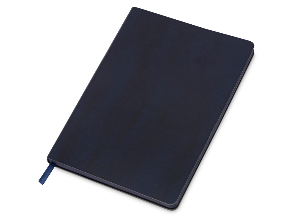 Блокнот А5 Fabrizio, 80 листов, цветной срез, темно-синий — изображение 2