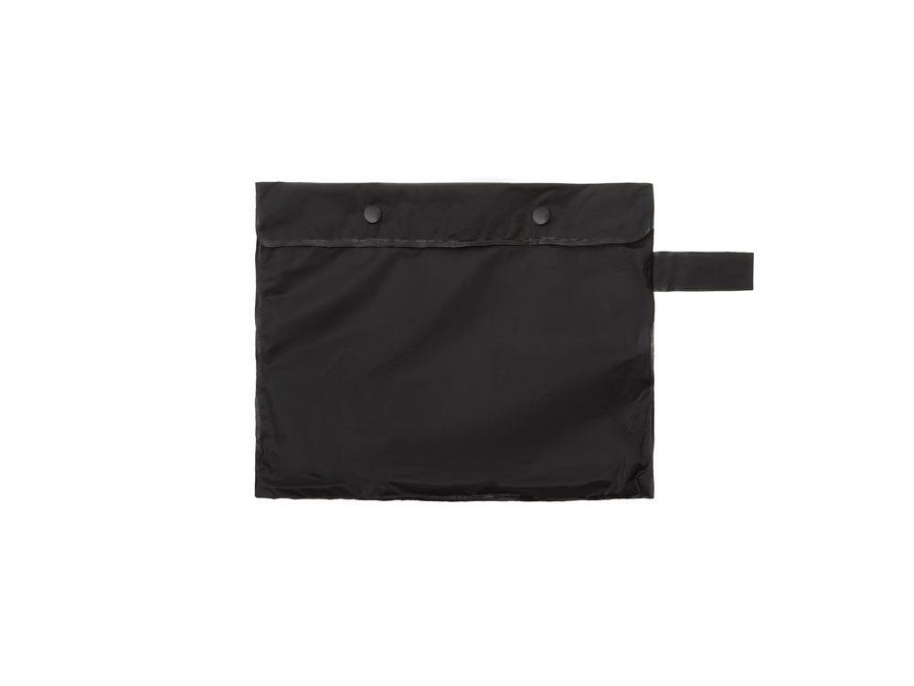 Пончо Hawaii c чехлом унисекс, черный — изображение 10