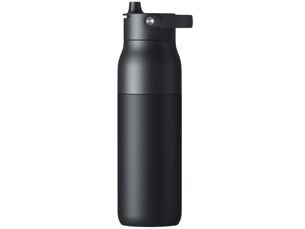 Термобутылка для воды LARQ Swig Top объемом 1000 мл - Сплошной черный — изображение 3