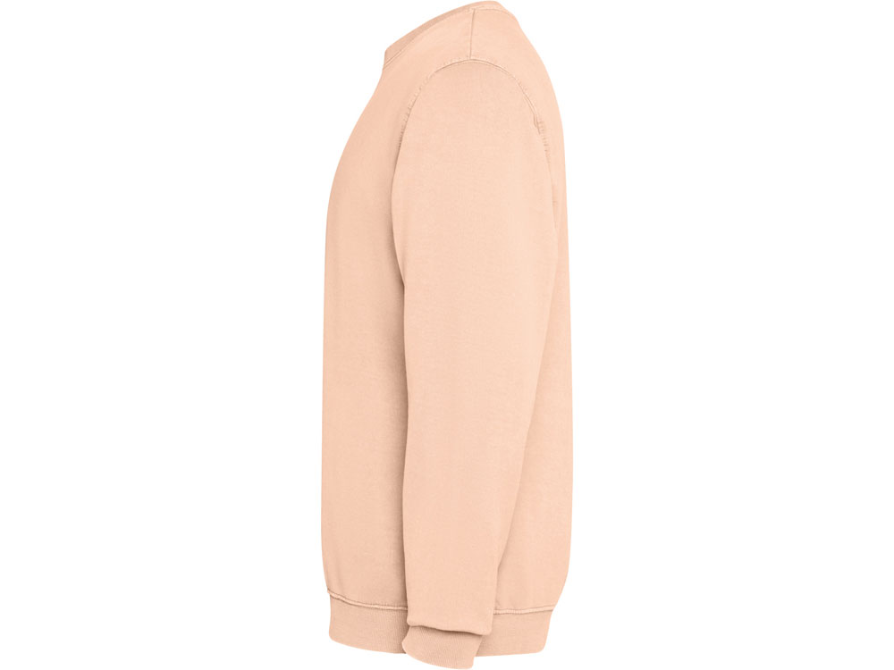 Свитшот Jaya унисекс, светло-абрикосовый выстиранный — изображение 4