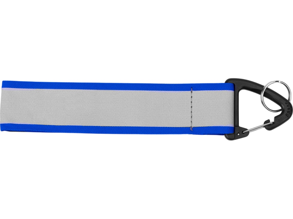Светоотражающий брелок Reflector, серебристый/синий — изображение 2