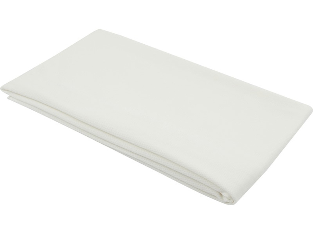 Lucas спортивное полотенце из переработанного полиэстера 70х140 см - Белый — изображение 4