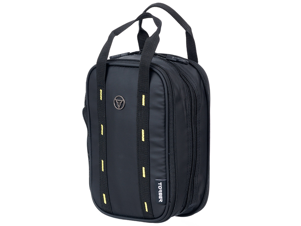 Термосумка для ланча TORBER, чёрный, полиэстер, 23 х 4 х 15 см — изображение 3