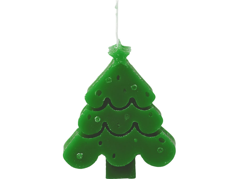 Свеча Елочка, зеленый — изображение 2